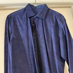 Bugatchi Men's Classic Fit L/S Shirt